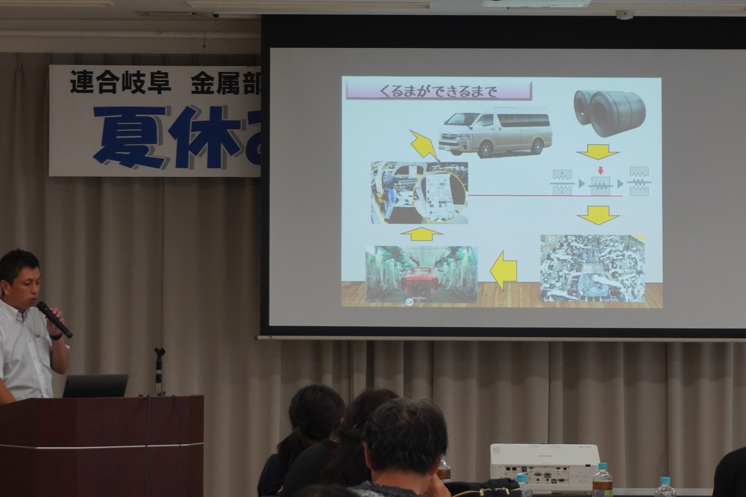 夏休モノづくり体験教室を開催（金属部門連絡会）