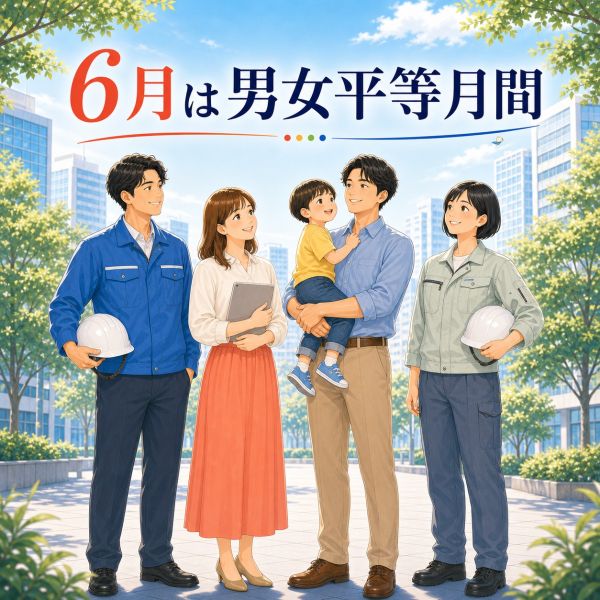 【6月は「男女平等月間」です】