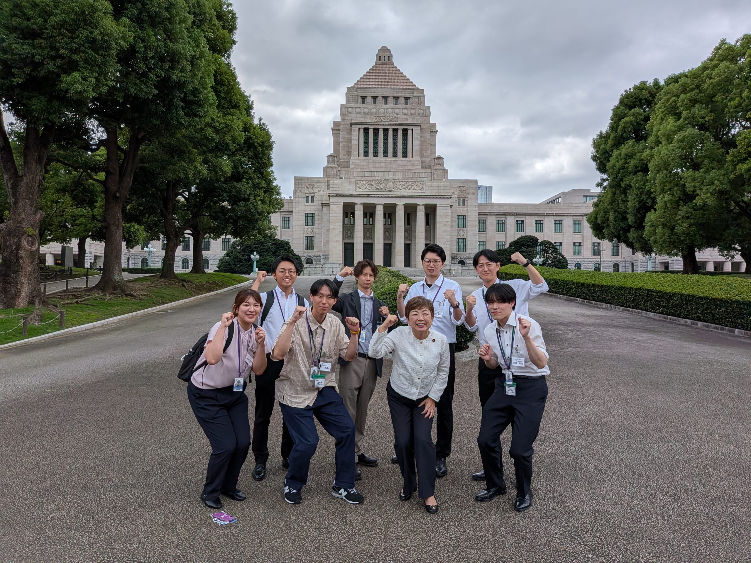 西濃AQUA・連合岐阜青年委員会・女性委員会が国会を訪問